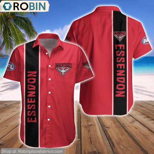 Essendon Bombers Hawaiian Shirt AFL Teams