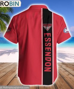 Essendon Bombers Hawaiian Shirt AFL Teams Essendon Bombers Hawaiian Shirt AFL Teams