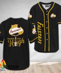 Falstaff Beer Make Me High Baseball Jersey Shirt Style