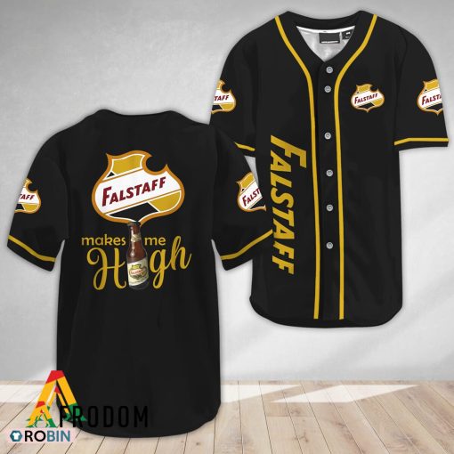 Falstaff Beer Make Me High Baseball Jersey Shirt Style