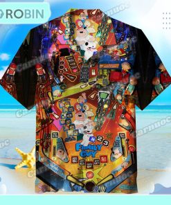 Family Guy Pinball Machine Unisex Hawaiian Shirt