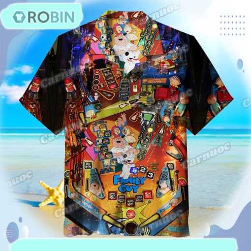 Family Guy Pinball Machine Unisex Hawaiian Shirt