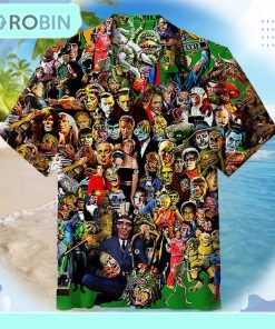 Famous Monsters of Filmland Unisex Hawaiian Shirt