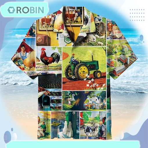 Farmland CollageUniversal Hawaiian Shirt