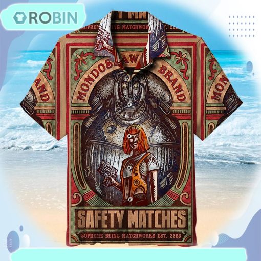 Fifth Element Matchbox Art Universal Hawaiian Shirt