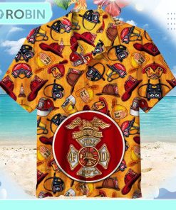 Firedept Hawaiian Shirt Firedept Hawaiian Shirt