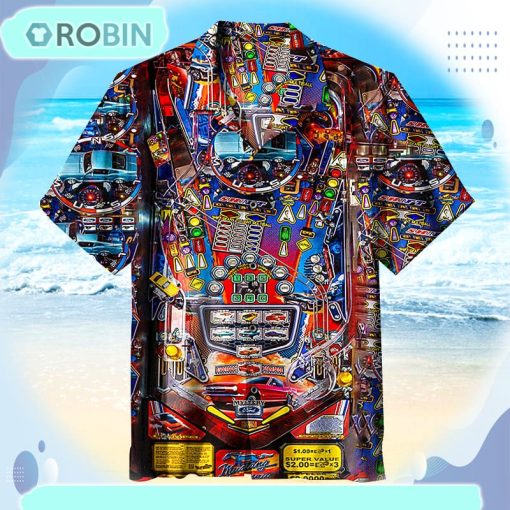 First and Free Pinball Universal Hawaiian Shirt