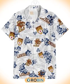 Floral Lehigh Mountain Hawks Hawaiian Shirt