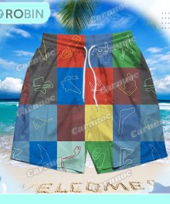 Formula 1 Circuits Hawaiian Shirt Formula 1 Circuits Hawaiian Shirt