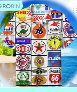 Gasoline Brands Hawaiian Shirt Gasoline Brands Hawaiian Shirt