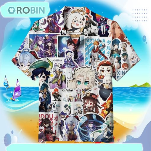 Genshin Impact Hawaiian Shirt