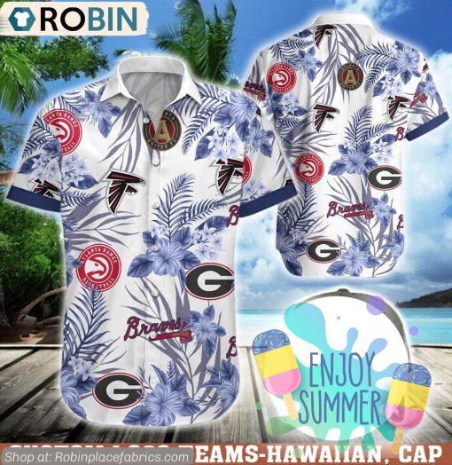 Georgia Sports Team Hawaiian Shirt