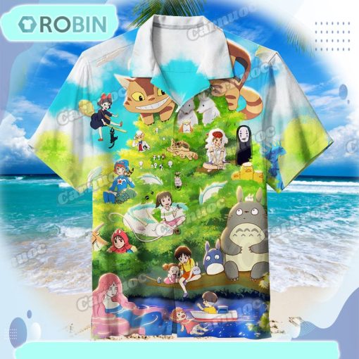 Ghibli Hawaiian Shirt HWS22
