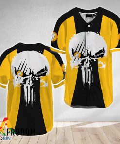 Ghost Head White Skull Bundaberg Baseball Jersey Shirt Style