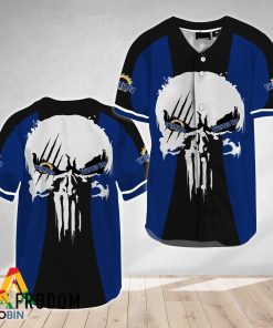 Ghost Head White Skull Twisted Tea Baseball Jersey Shirt Style