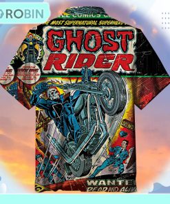 Ghost Rider Universal Hawaiian Shirt