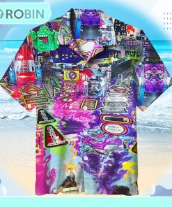 Ghostbusters Pinball Universal Hawaiian Shirt Ghostbusters Pinball Universal Hawaiian Shirt