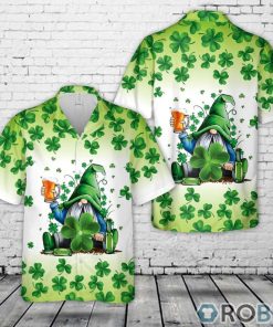 Gnomies Beer St. Patrick’s Day Hawaiian Shirt Gnomies Beer St. Patrick’s Day Hawaiian Shirt