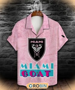 Goat Messi Number 10 Inter Miami Hawaiian Shirt