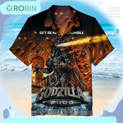 Godzilla Hawaiian shirt