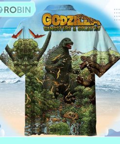 Godzilla Hawaiian shirt Godzilla Hawaiian shirt