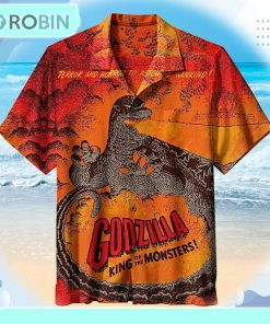 Godzilla (King of Monsters) Unisex Hawaiian Shirt