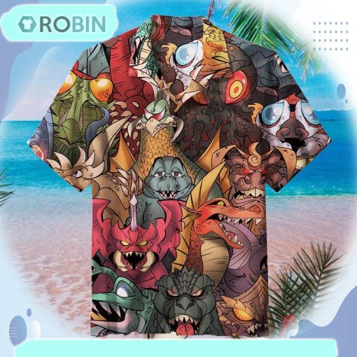 Godzilla Unisex Hawaiian Shirt