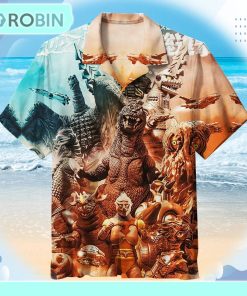 Godzilla Unisex Hawaiian Shirt HWS62