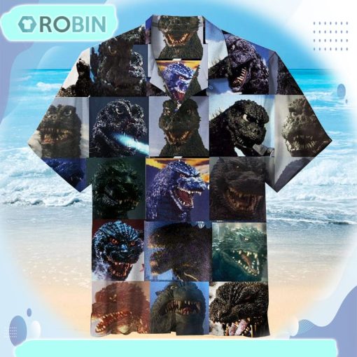 Godzilla Unisex Hawaiian Shirt HWS73