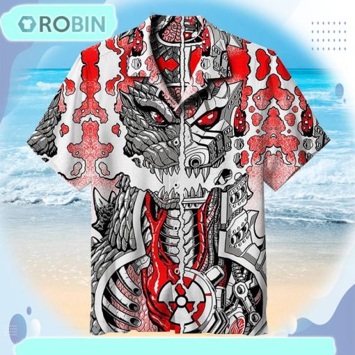 Godzilla vs Robot Godzilla Hawaiian shirt