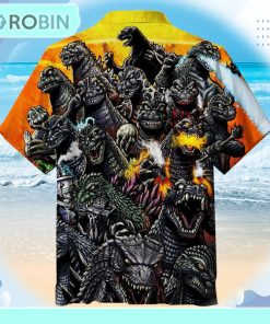 Godzilla’s history Hawaiian shirt