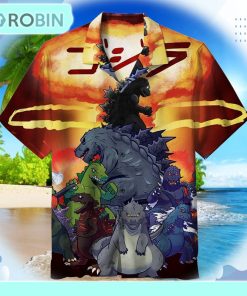 Godzilla’s Mushroom Cloud Unisex Hawaiian Shirt