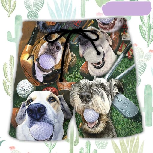 Golf Beach Sports Dog Beach Golf Beach Short, Gift for Holiday Summer