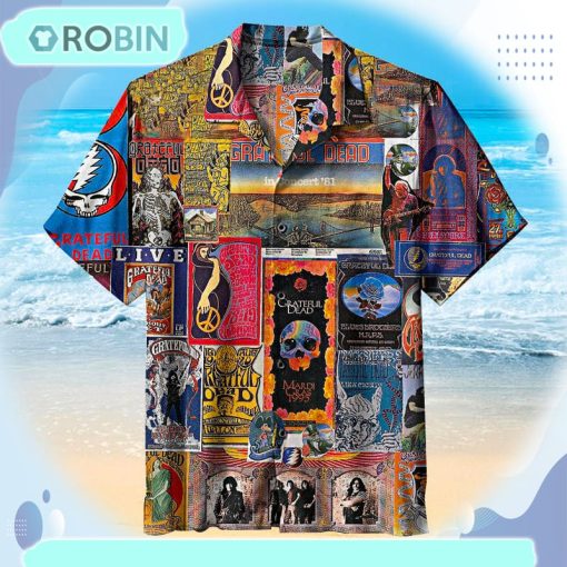 Grateful Dead Band Hawaiian Shirt