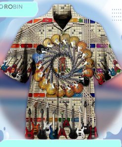 Guitar And Guitar Unisex Hawaiian Shirt