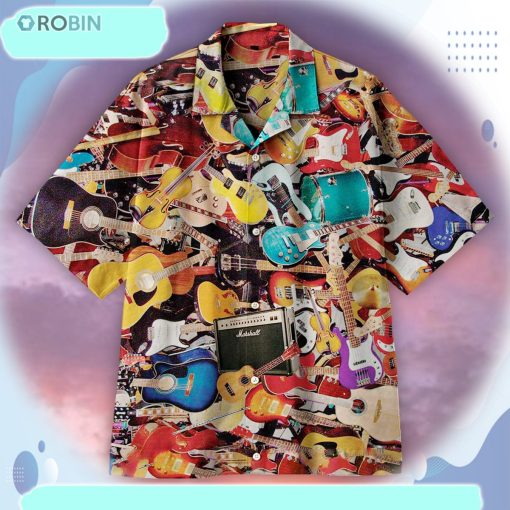 Guitar Collection Universal Hawaiian Shirt