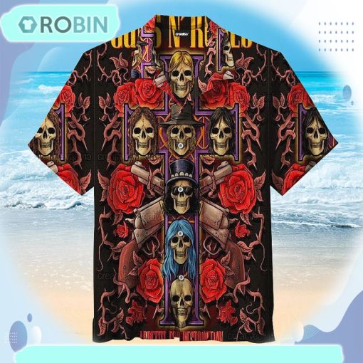 Guns N’ Roses Universal Hawaiian Shirt