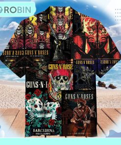 Guns N’ Roses Universal Hawaiian Shirt HWS71 Guns N’ Roses Universal Hawaiian Shirt HWS71