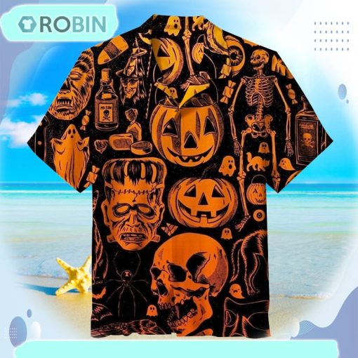 Happy Halloween Unisex Hawaiian Shirt