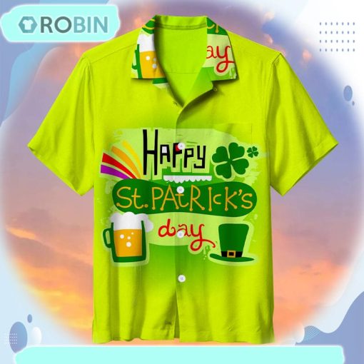 Happy St.Patrick’s Day Unisex Hawaiian Shirt