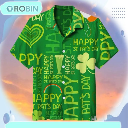 Happy St.Patrick’s Day Unisex Hawaiian Shirt HWS64