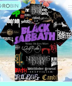 Heavy Metal Rock Band Collection Unisex Hawaiian Shirt