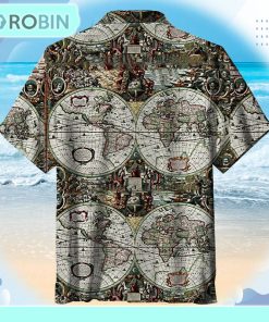Historical Old World MapUniversal Hawaiian Shirt