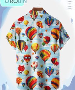 Hot Air Balloon Hawaiian Shirt