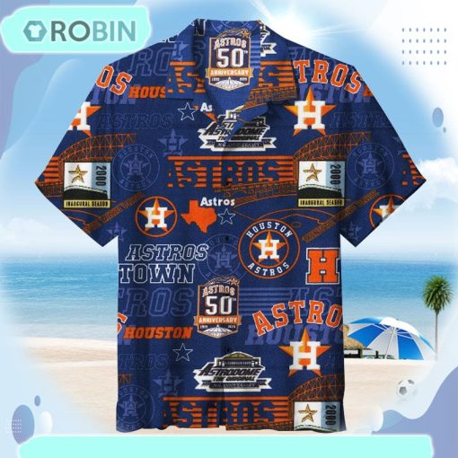 Houston Astros Unisex Hawaiian Shirt
