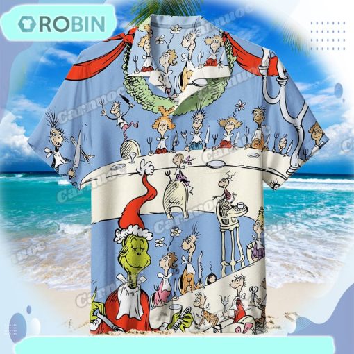 How the Grinch Stole Christmas Unisex Hawaiian Shirt