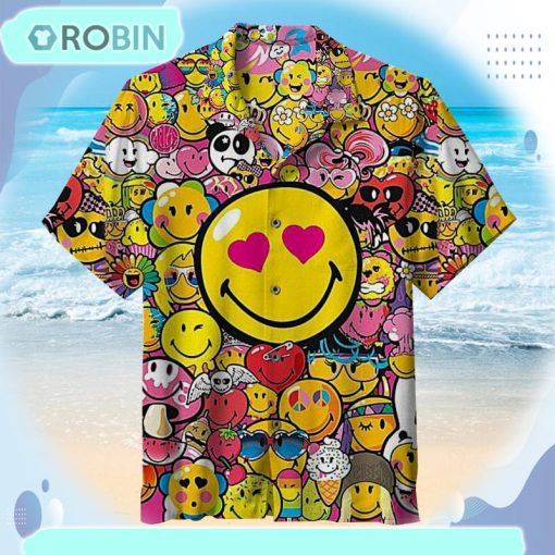 I Like Smiley Emoji Universal Hawaiian Shirt
