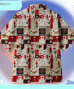 I love my country, Canada Day Hawaiian shirt