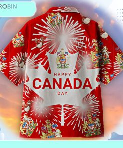 I Love My Motherland, Canada Day Hawaiian Shirt
