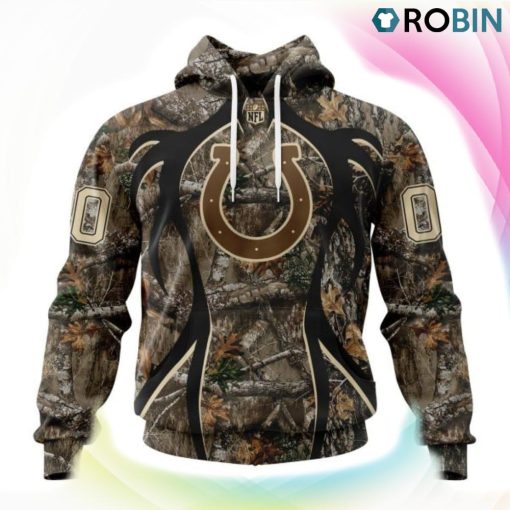 Indianapolis Colts Hunting Camo Style 3D Hoodie, Indianapolis Colts Gear